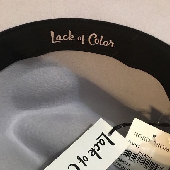 Lack of Color Silver Grey Wool Hat NWT - Picture 4 of 13